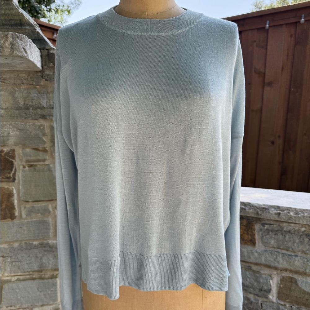 H&M Soft Gray Knit Top